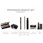 Qibest Q701 7pcs/Set Pro Beauty Makeup Waterproof Long Lasting Eye LipStick