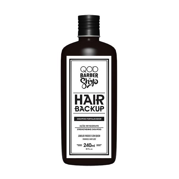 QOD Barber Shop Backup - Shampoo Fortalecedor 240 Ml