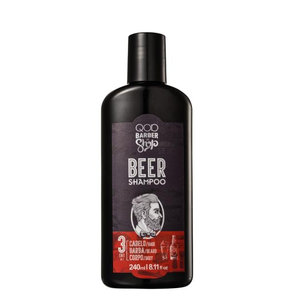 QOD Barber Shop Doga10 - Shampoo 3 em 1 240ml