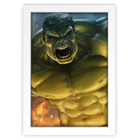 Quadro Decorativo Heróis Hulk 02
