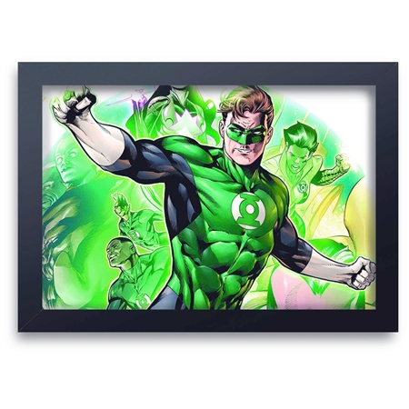 Quadro Decorativo Heróis Lanterna Verde 03