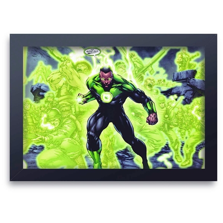 Quadro Decorativo Heróis Lanterna Verde 04