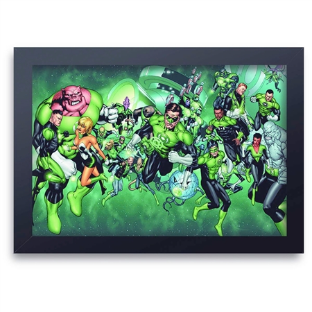 Quadro Decorativo Heróis Lanterna Verde 02