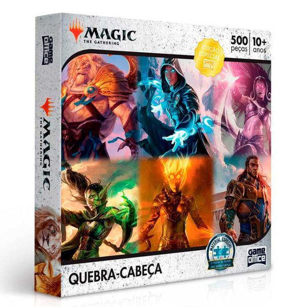 Quebra Cabeça 500 Peças Magic The Gathering Toyster