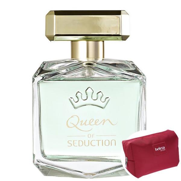 Queen Of Seduction Antonio Banderas EDT - Perfume Feminino 50ml+Nécessaire Beleza na Web Vermelho