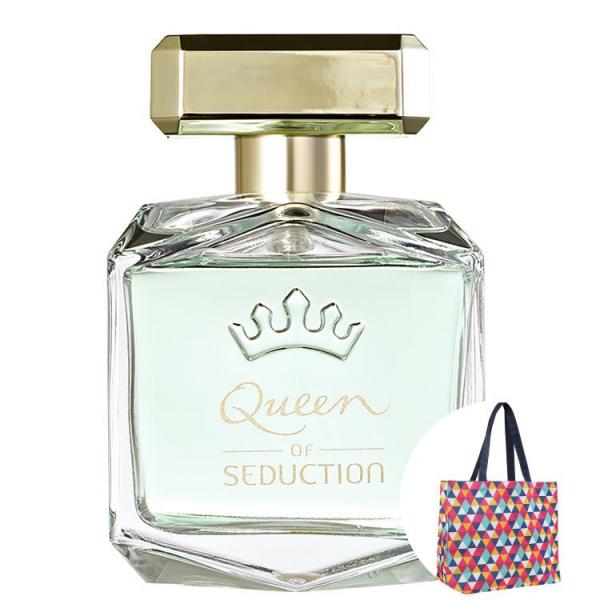 Queen Of Seduction Antonio Banderas EDT-Perfume Feminino 50ml+Sacola Beleza na Web Estampa Exclusiva