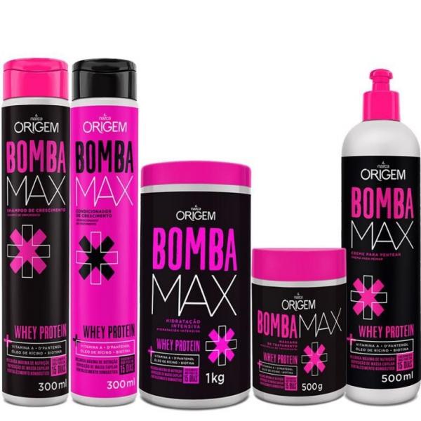 Kit Bomba Max Kit Completo com 5 Itens - Nazca