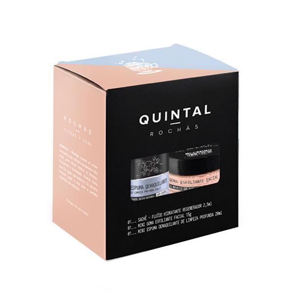 Quintal Rochás Travel Size Kit - Esfoliante + Demaquilante + Hidratante