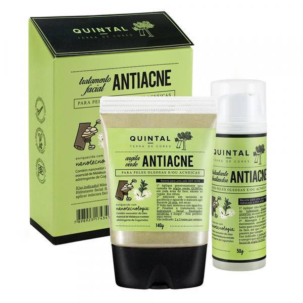 Quintal Tratamento Antiacne Kit - Máscara + Hidratante