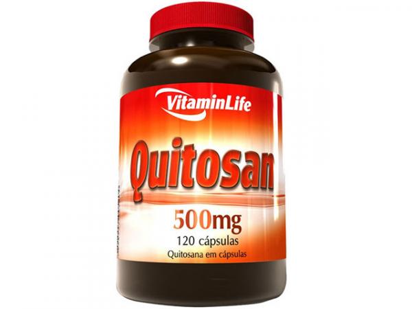 Quitosan 500mg 120 Cápsulas - VitaminLife