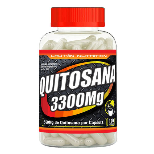 Quitosana 3300 Mg Pote com 120 Cápsulas Lauton