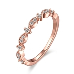 R005-A-7 banhado a ouro coreana Estilo novo anel de dedo de design para a senhora
