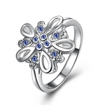R060-A prata anel banhado a moda para acessórios mulheres jóias Nickle livre