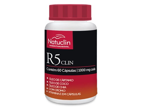 R5 Clin Natuclin - 60 Cápsulas 1000mg 4 Unidades