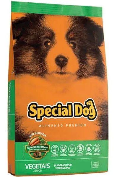 Ração Cães Special Dog Junior Vegetais 1kg