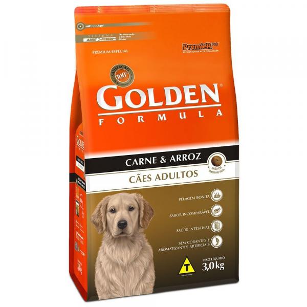 Ração Golden Fórmula para Cães Adultos Sabor Carne e Arroz