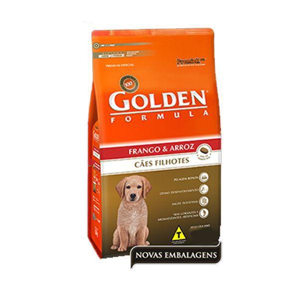 Ração Golden para Cães Filhotes - Sabor Frango e Arroz - 3 KG