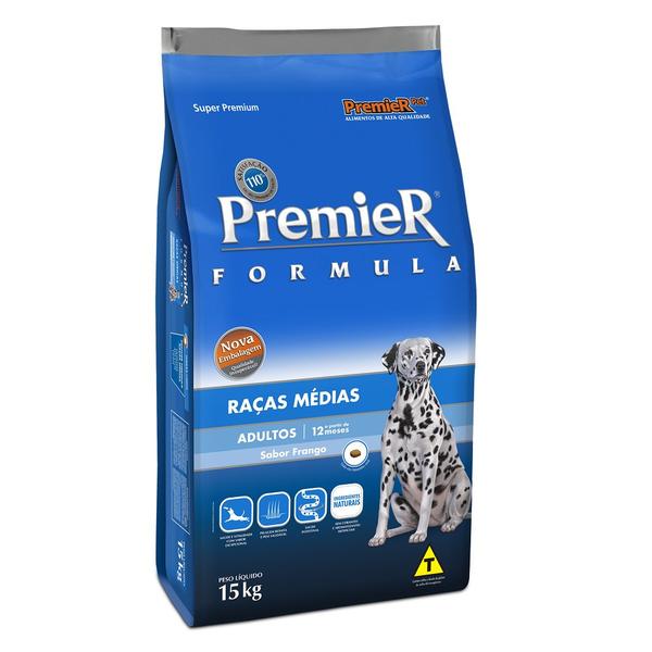 Ração Premier Pet Formula Cães Adultos Frango e Arroz 15kg