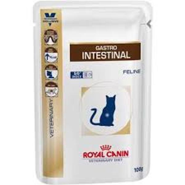 Ração Úmida Royal Canin Veterinary Gastro Intestinal - Gatos Adultos - 100 G