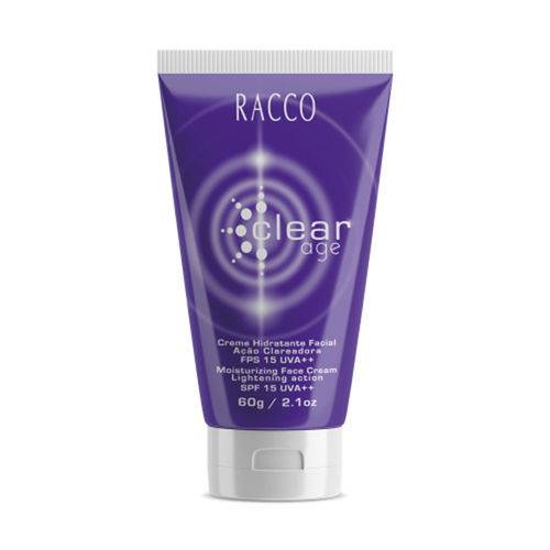 Racco Clear Age Hidratante Facial com Ação Clareadora (1102) - Racco