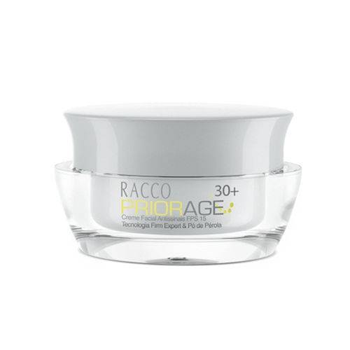 Racco Creme Facial Antissinais Priorage 30+ Fps 15 Ciclos (5516) - Racco