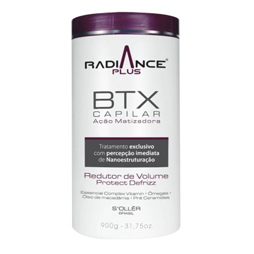 Radiance Plus Btx Capilar Ação Matizadora 900g