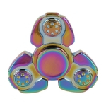 Rainbow Color Anti Estresse metal m?o Spinner Para aliviar a ansiedade Toy Foco