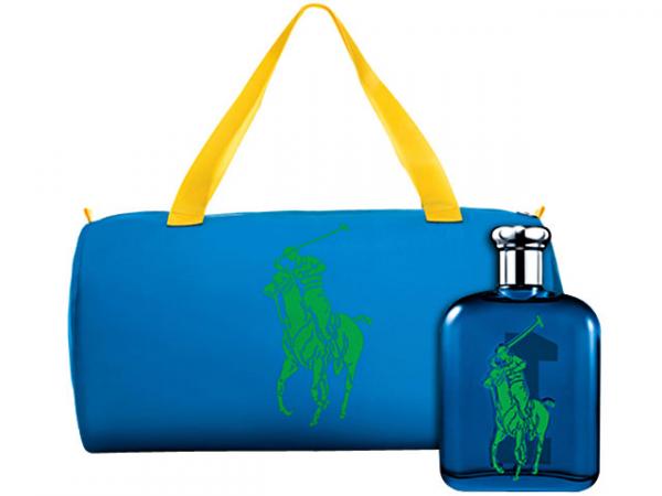 Ralph Lauren Coffret Perfume Masculino - Polo Big Pony 1 Eau de Toilette 75 Ml + Bolsa