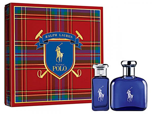 Ralph Lauren Coffret Perfume Masculino - Polo Blue Edt 75ml + Perfume 30ml