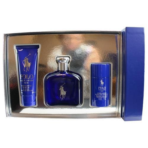 Ralph Lauren Kit Polo Red EDT Perfume Masculino 125ml + Desodorante 75ml + Gel de Banho 100ml