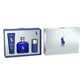 Ralph Lauren Polo Blue Kit - Eau de Toilette + Desodorante + Gel de Banho Kit