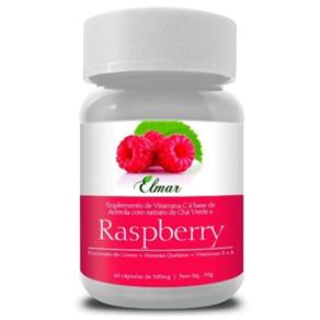 Raspberry - de 500Mg - Sem Sabor - 60 Cápsulas
