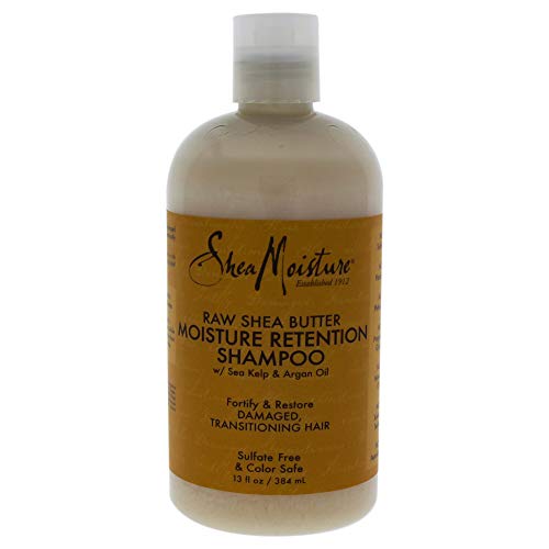 Raw Shea Butter Moisture Retention Shampoo By Shea Moisture For Unisex - 13 Oz Shampoo