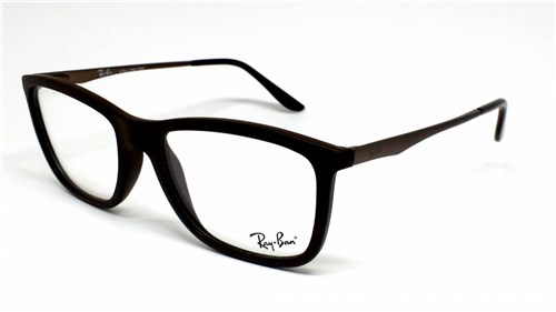 Ray Ban RB7061L 5413 Oculos de Grau -Marrom Fosco