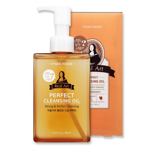Real Art Perfect Cleansing Oil - Strong & Perfect Cleansing - Etude House - 185ml