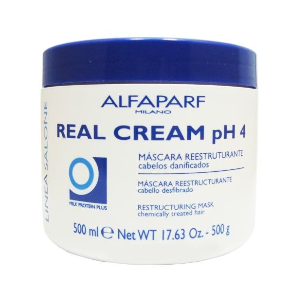 Real Cream PH4 Alfaparf - Máscara Reconstrutora - Alfaparf