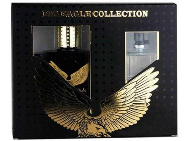 Real Time Big Eagle Collection Black Perfume - Masculino Eau de Toilette 100ml + Miniatura 15ml