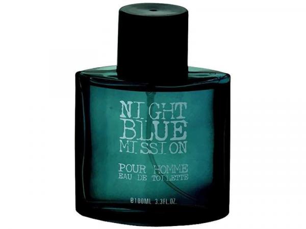 Real Time Night Blue Mission Perfume Masculino - Eau de Toilette 100ml