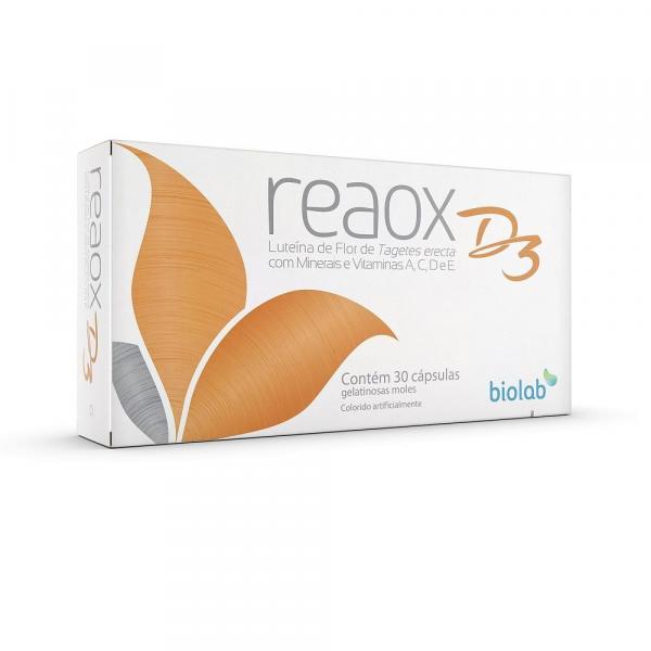 Reaox D3 com 30 Cápsulas - Biolab