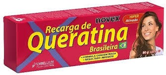 Recarga de Queratina Brasileira Novex - 80G