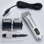 Rechargeable Hair Clipper profssional elétricos Pet Grooming Clippers Cães Gatos Trimmer Kit