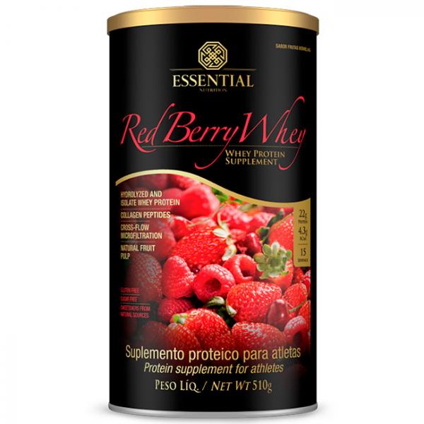 Red Berry Whey - 510g - Essential - Essential Nutrition