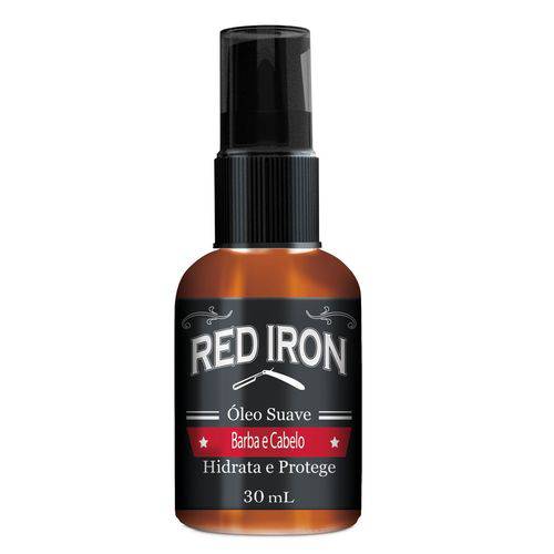 Red Iron Óleo Suave Barba e Cabelo 30ml