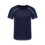Redbey Collar Men Fina Respirável Desportiva Outdoor Sports T-shirt Quick Dry