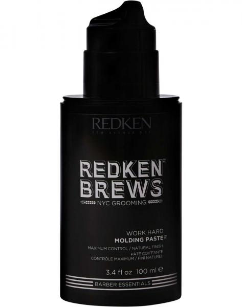 Redken Brews Work Hard Molding Paste - 100ml