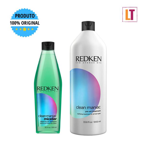 Redken Clean Maniac Kit Shampoo 300ml + Pre Art Treatment