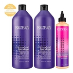 Redken Color Extend Blondage Kit - Shampoo 1l + Condicionador 1l + Tratamento Kit