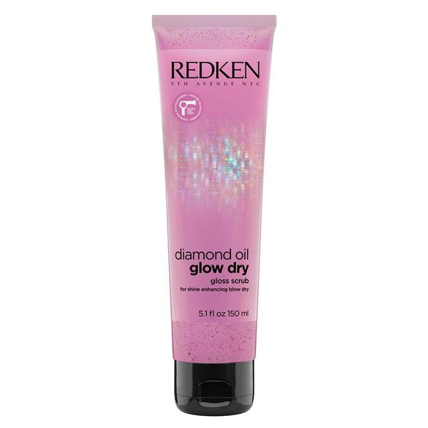 Redken Diamond Oil Glow Dry Gloss Scrub - Pré-Shampoo Gel Esfoliante