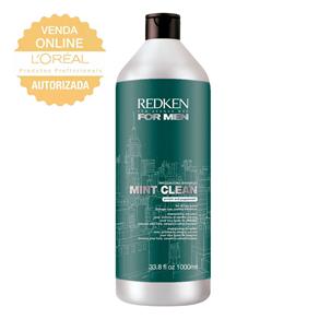Redken For Men Mint Clean - Shampoo Revigorante - 1L