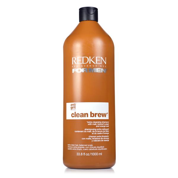 Redken ForMen Clean Brew - Shampoo de Limpeza Profunda - 1000ml - Redken